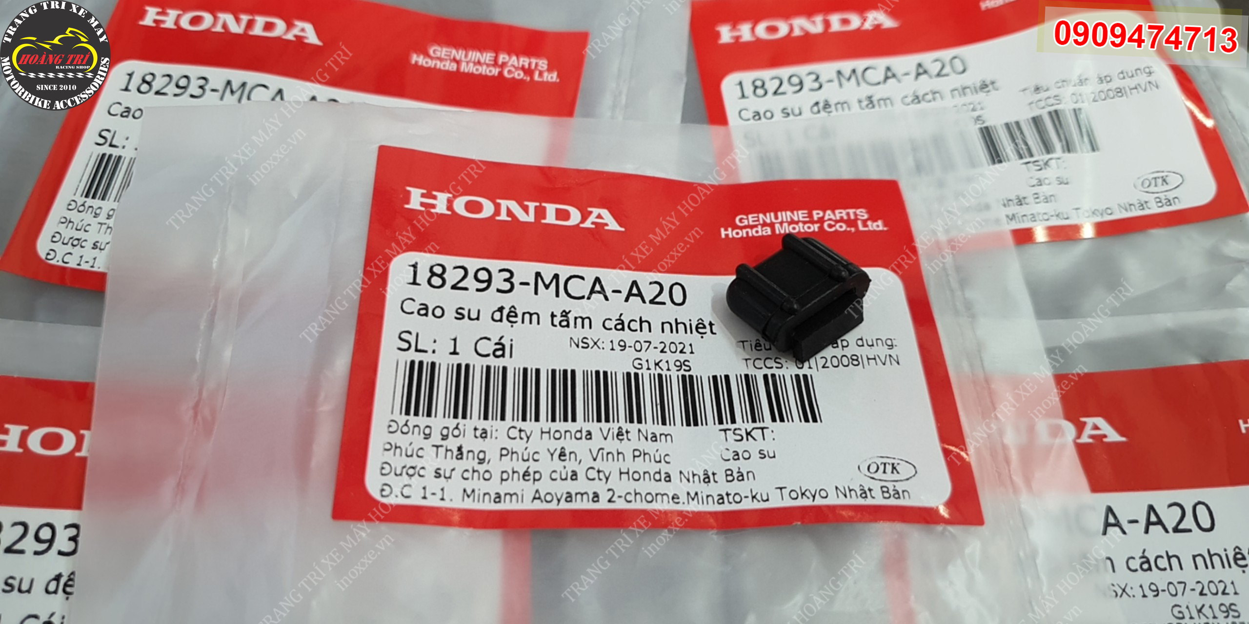 Cao su đệm tấm cách nhiệt chính hãng Honda